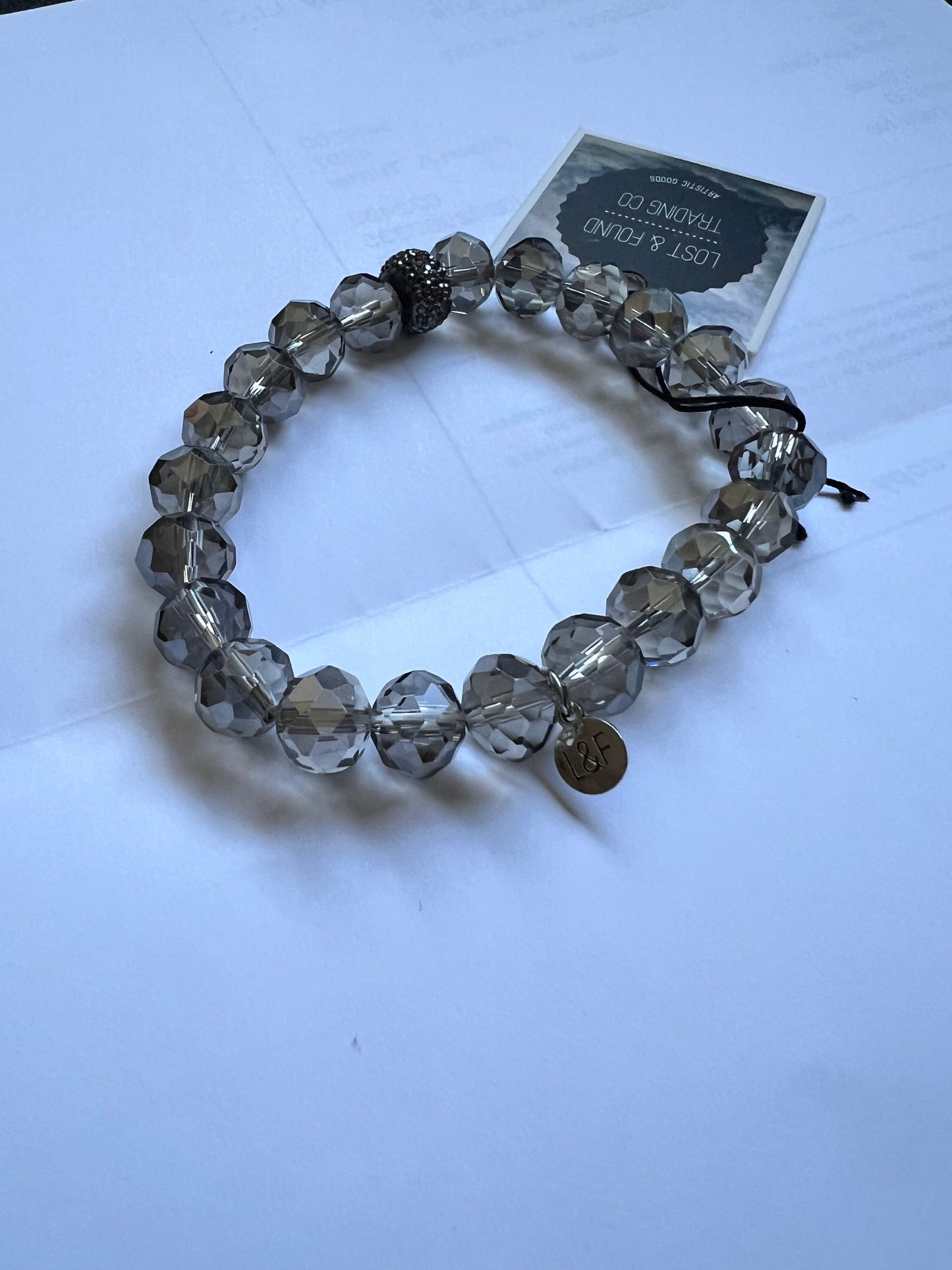 Bracelet Stretch Gray