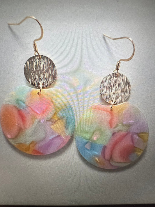 Rainbow Sherbet Earrings