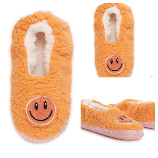 Smile slippers Mango size large