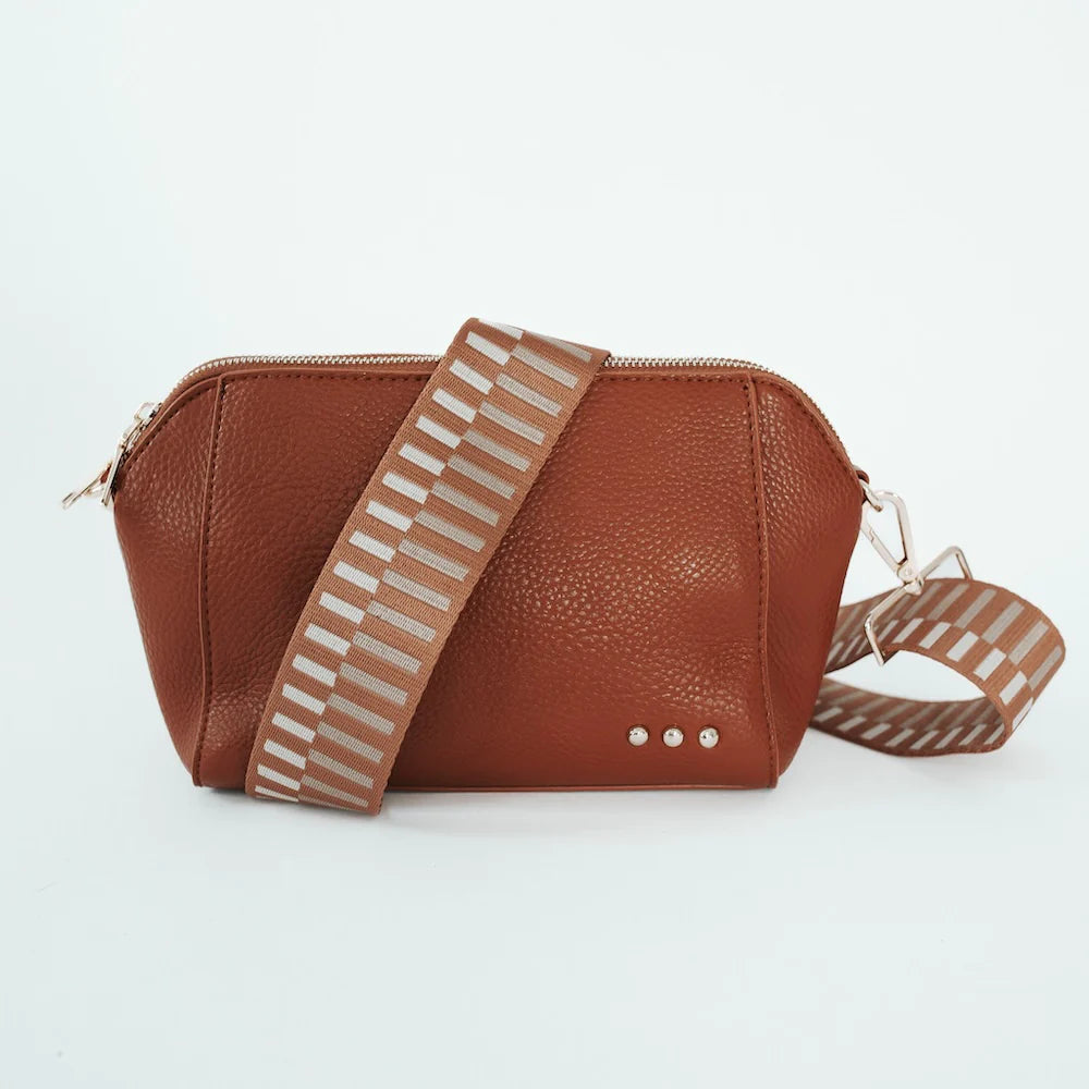 Double Zip Crossbody Grab and Go Bag