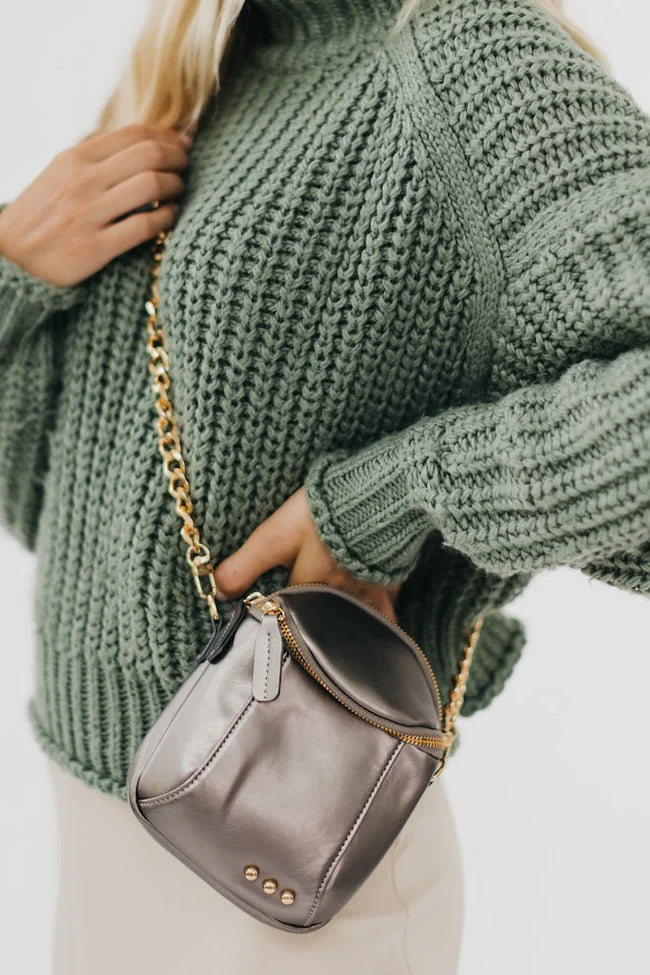 Metallic Crossbody Bag